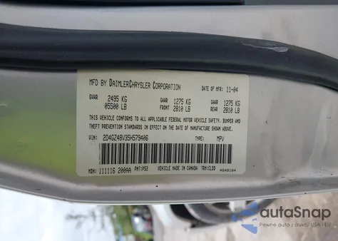 2005 Dodge Magnum Sxt z USA, uszkodzony, nr VIN 2D4GZ48V358579406